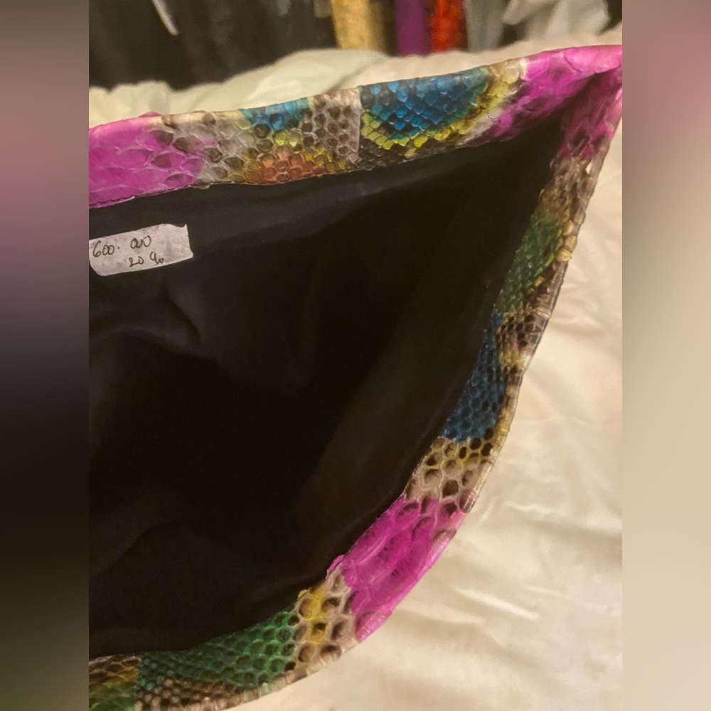 Python Multicolor Clutch - image 7
